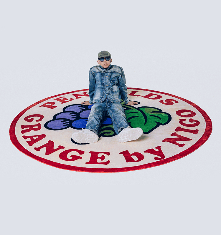 Penfolds Grange by NIGO Limited Edition Silk Rug