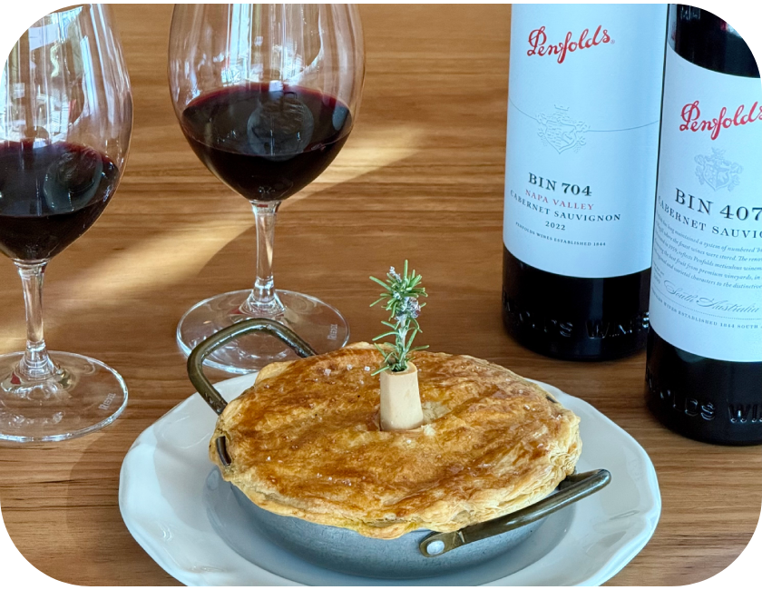 Penfolds Cabernet & Pie Pairing