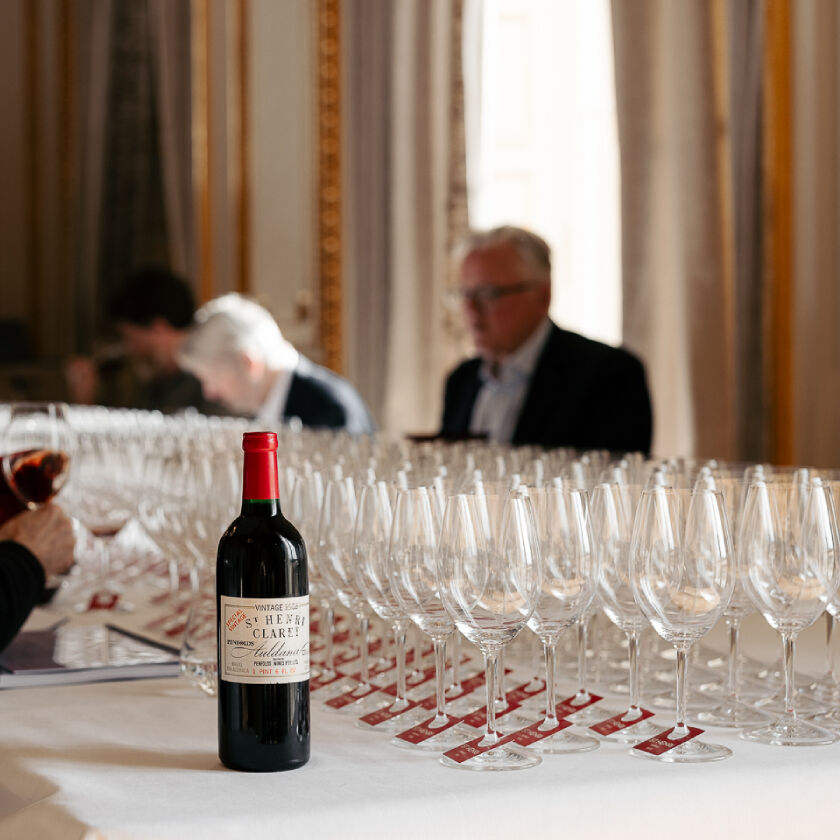 St Henri being tasted