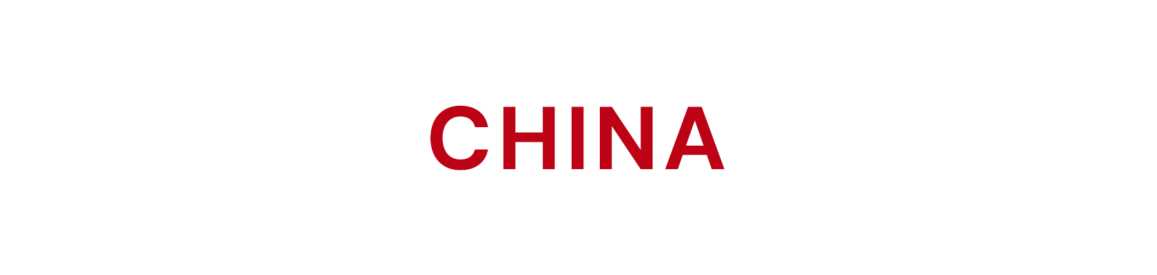 China
