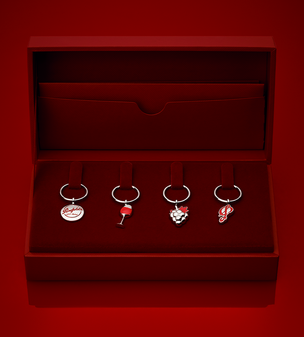 Penfolds Wine Glass Charm in Gift Box mobile banner